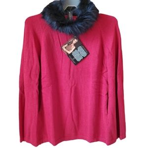 Iman Poncho Sweater XS/S New